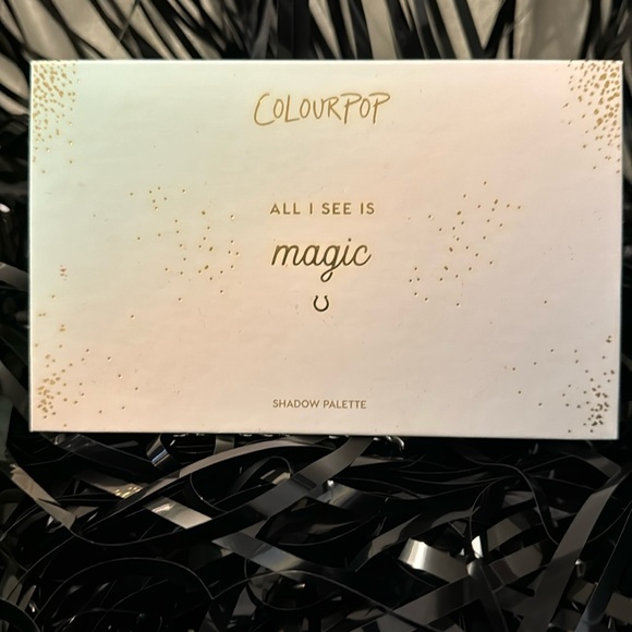 NEVER USED Colourpop All I See is Magic Eyeshadow Palette - Picture 1 of 6